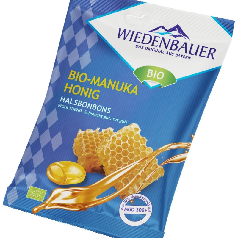 Wiedenbauer Manuka-hunajapastillit MGO 300+ Luomu 60 g