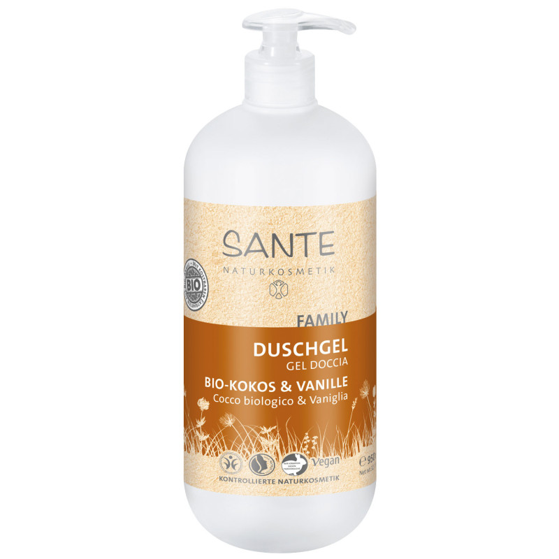 Sante family suihkugeeli kookos-vanilja 940ml