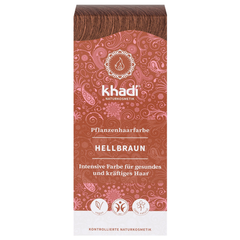 Khadi kasviväri light brown