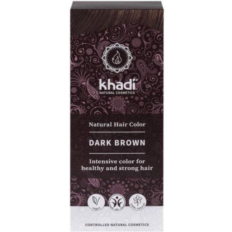 Khadi kasviväri dark brown
