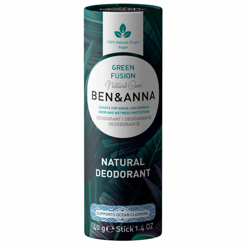 Ben & Anna Deodorantti pahvi Green Fusion 40 g