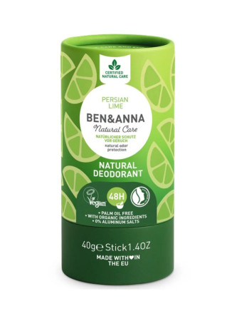 Ben & Anna Deodorantti pahvi Persian Lime 40 g