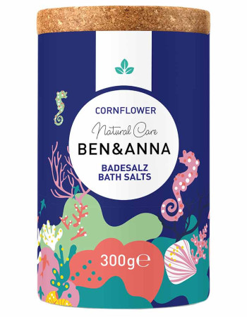 Ben & Anna Bath Salt Kylpysuola Cornflower 300g