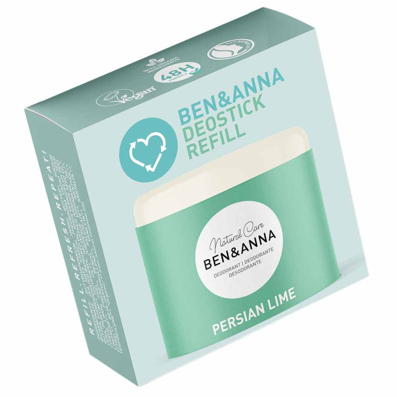 Ben & Anna Deodorant refill deo täyttöpakkaus Persian Lime 40g
