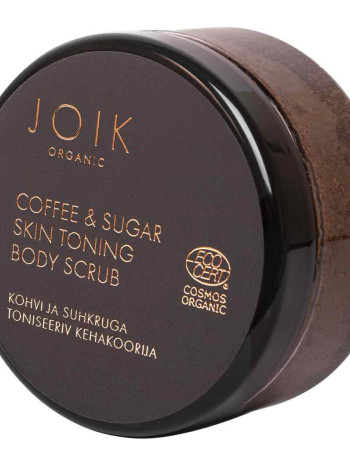 JOIK Organic Kahvi & Sokeri tehokas vartalokuorinta 180g