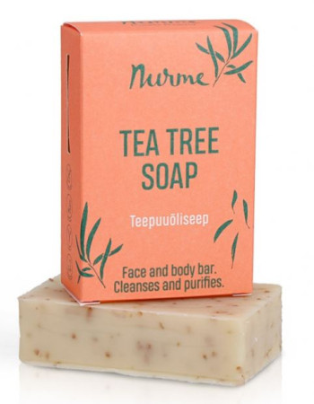 Nurme Tea Tree teepuu saippua 100g syväpuhdistava