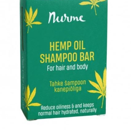 Nurme shampoopala hamppu normaalit/rasvoittuvat hiukset