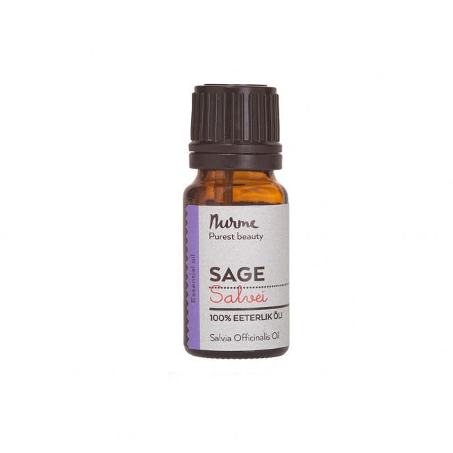 Nurme eteerinen öljy sage salvia 10ml