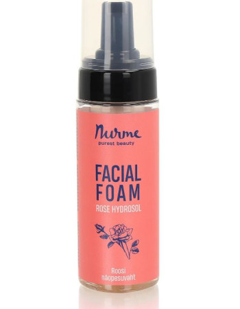 Nurme Ruusuvettä sisältävä kasvojen puhdistusvaahto 150ml 