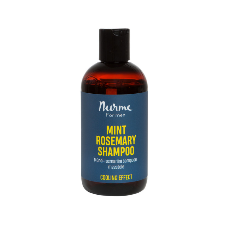 Nurme Mint+Rosemary Shampoo for Men -Virkistävä shampoo 250ml