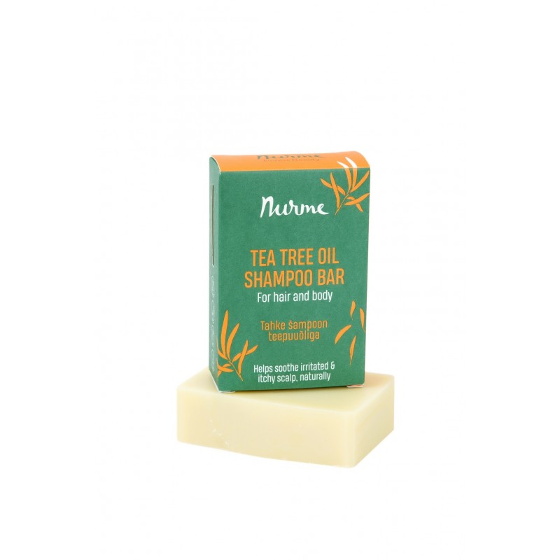 Nurme shampoopala tea tree kutiavalle hiuspohjalle 100g