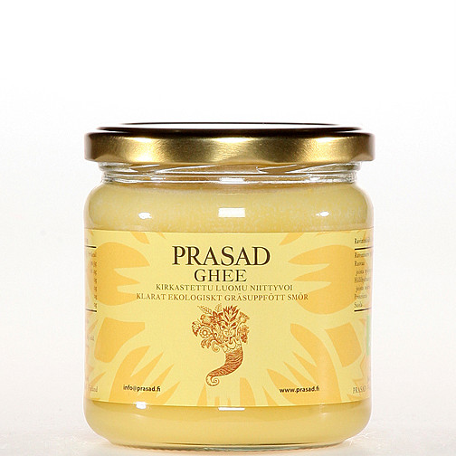 Prasad Ghee Kirkastettu luomu niittyvoi 270g