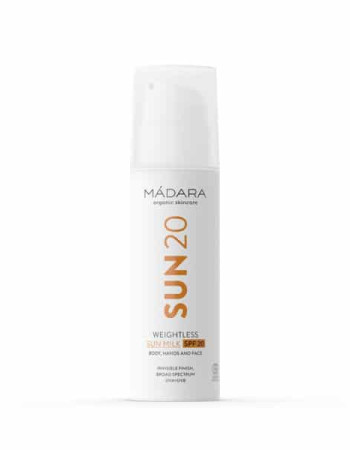 Madara Weightless Sun – Aurinkosuojaemulsio SPF20 150ml