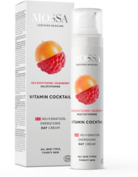 Mossa Vitamin Cocktail Päivävoide – Kosteuttava ja Heleyttävä 50ml