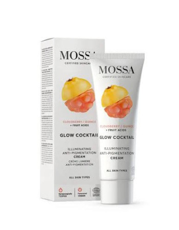 Mossa Päivävoide 50 ml Glow Cocktail – Anti-Pigment Kirkastava kasvovoide