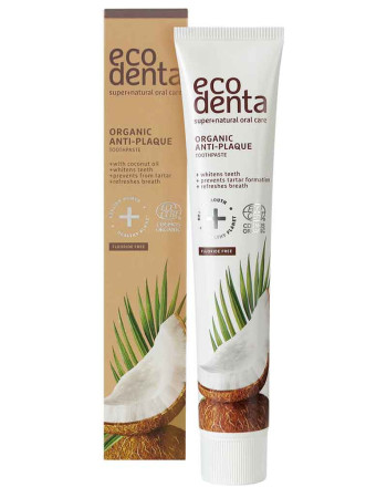 Ecodenta Kookos Anti-plague hammastahna 75ml