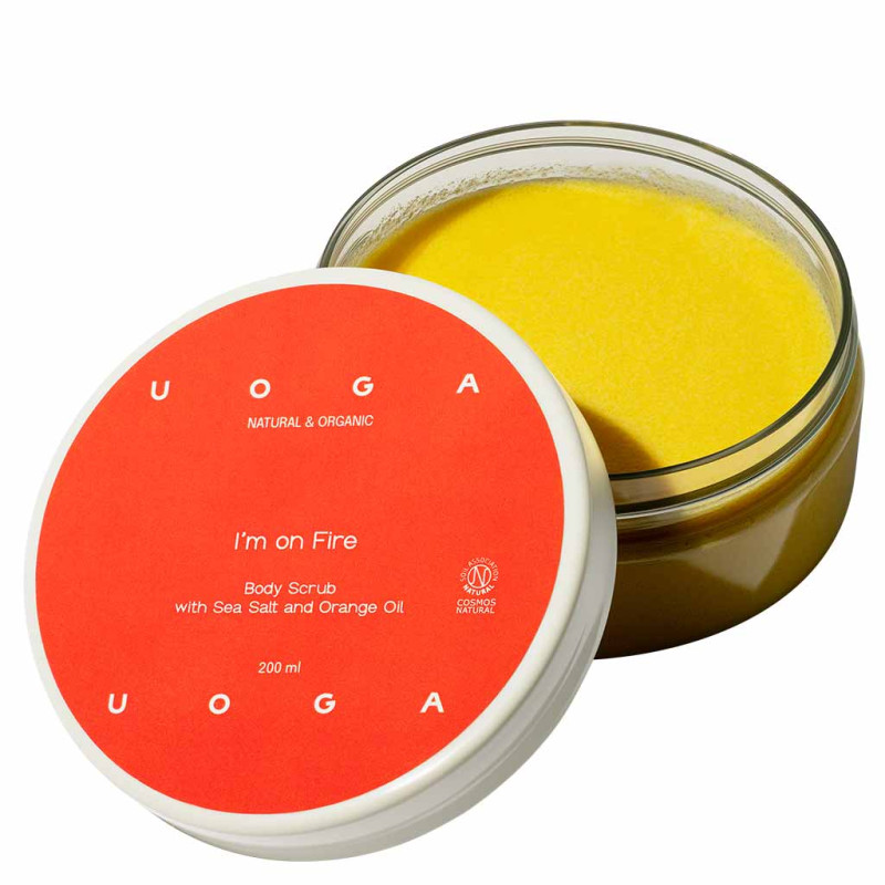 Uoga Uoga I’m on fire Natural body scrub vartalokuorinta 200ml