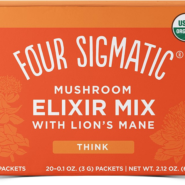 Four sigmatic Mushroom elixir mix, Lion's mane 20 ps siiliorakasjuomajauhe