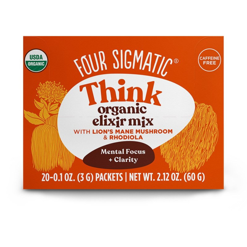 Four Sigmatic Think elixir mix lions mane, rhodiola 60g