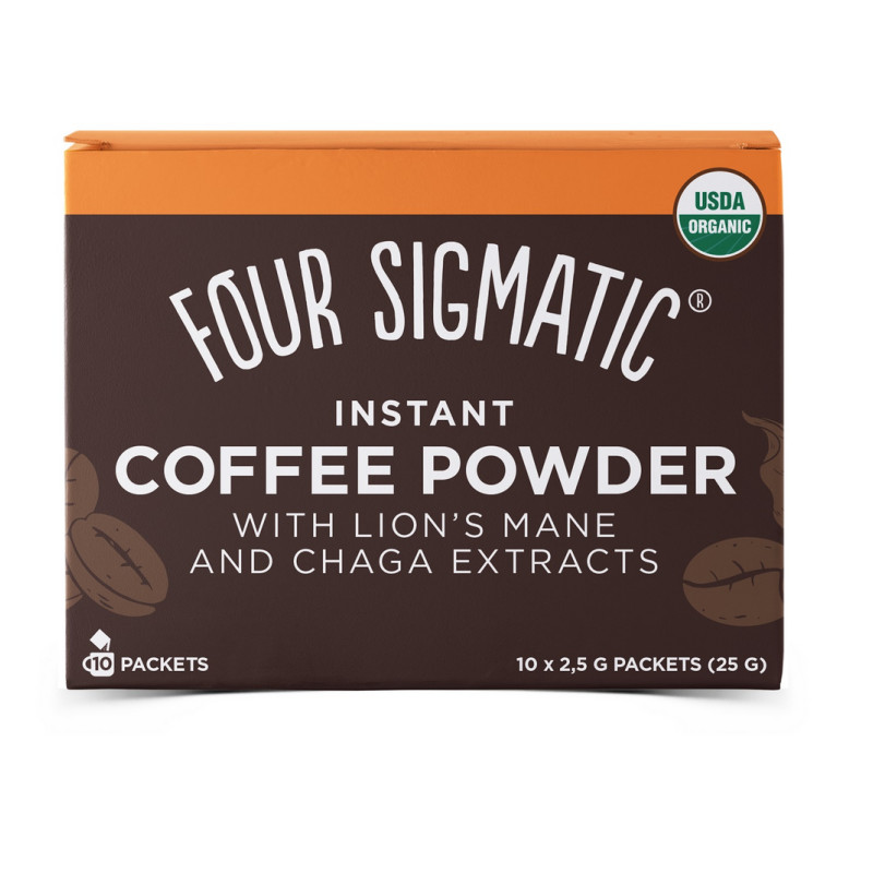 Four Sigmatic mushroom coffee mix sieni-kahvijuomajauhe 10x2,5g