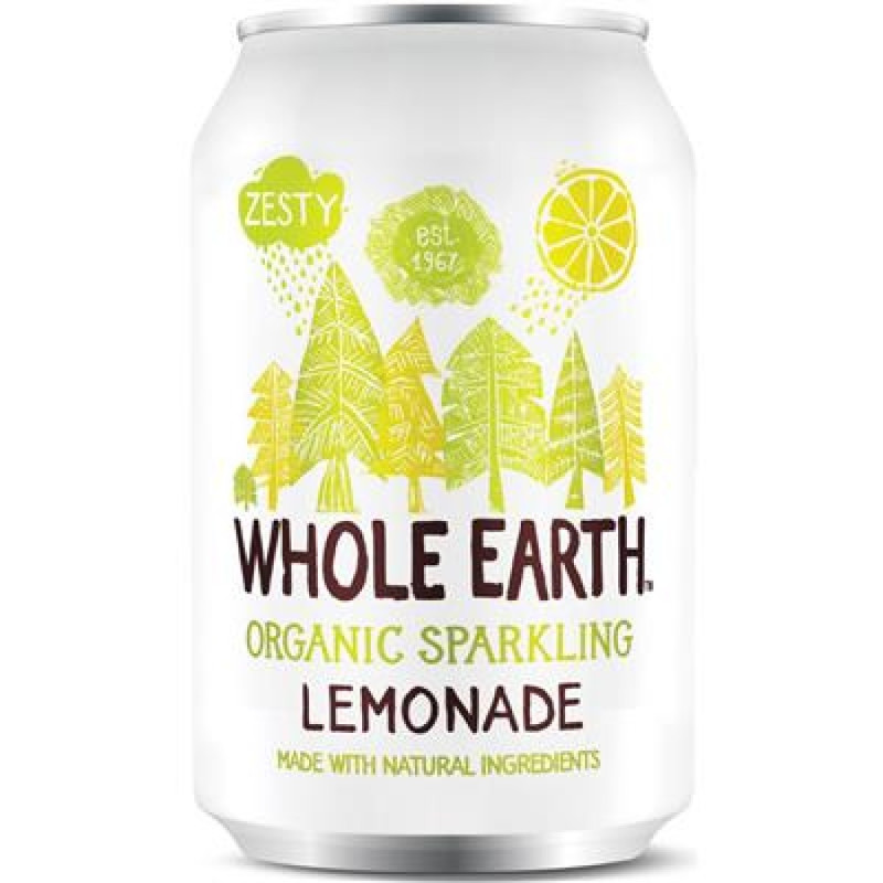 Whole Earth Sitruunalimu luomu makeutettu agavesiirapilla 330ml