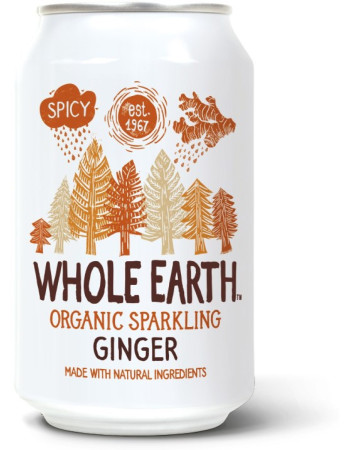 Whole Earth Inkiväärilimonadi luomu 330ml 