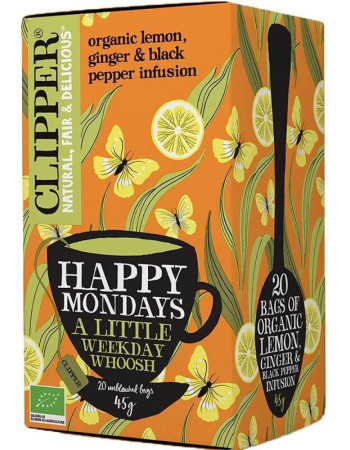 Clipper Happy Mondays yrttitee luomu