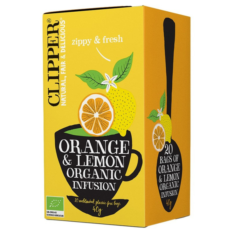 Clipper Appelsiini-sitruunahauduke 20 ps