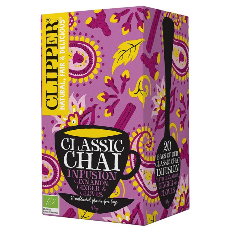 Clipper classic chai yrttitee luomu 