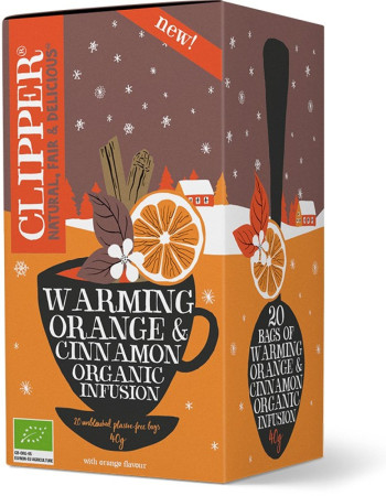 Clipper Appelsiini-kaneliyrttitee 20pss