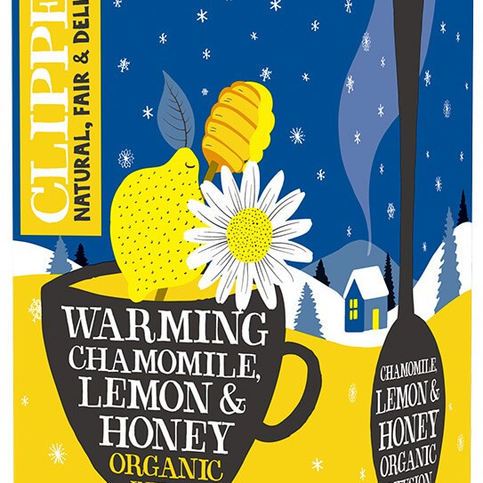 Kamomillahauduke, sitruuna & hunaja 20 ps, Clipper