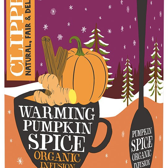 Clipper Pumpkin Spice luomuhauduke 20 ps