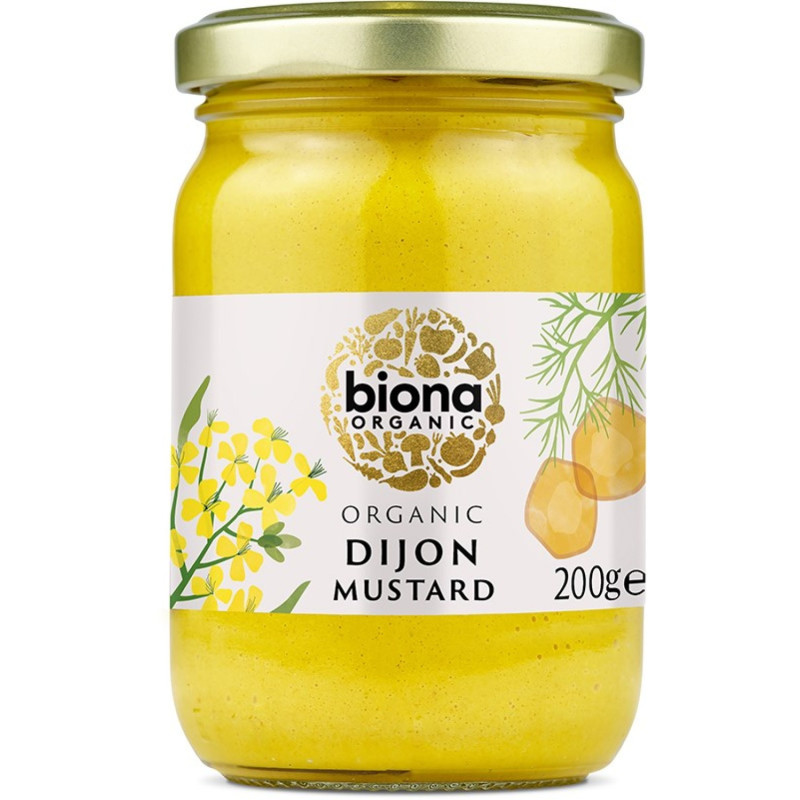 Biona Dijon Sinappi luomu 200g