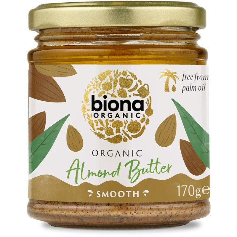 Biona Mantelitahna smooth suolaton170g luomu