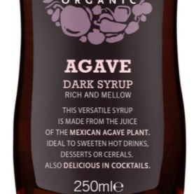 Agavesiirappi tumma luomu 250ml