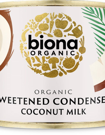 Biona kondensoitu makeutettu kookosmaito 210g