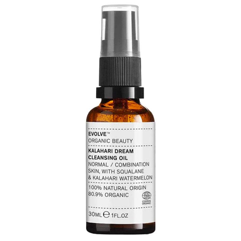 Evolve Organic Beauty Kalahari Dream Cleansing Oil Puhdistusöljy Matkakoko 30ml