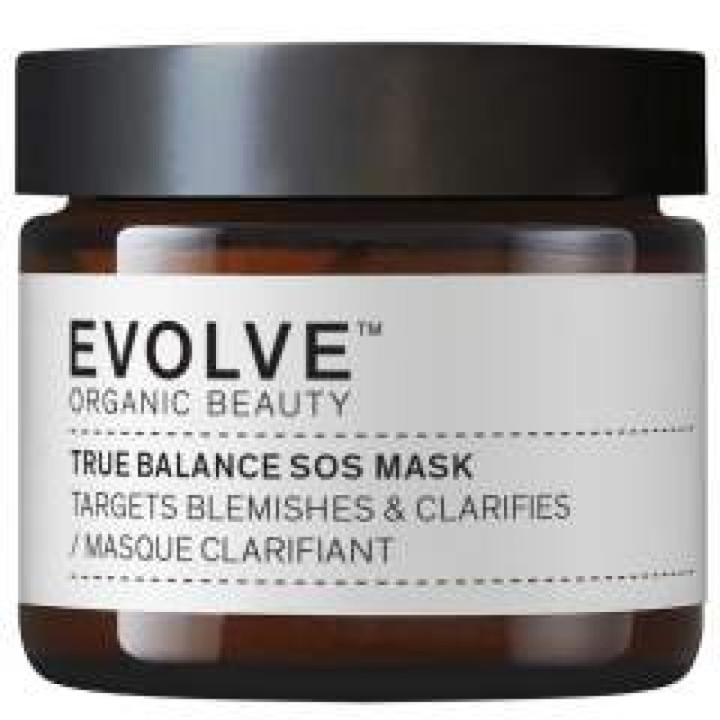 Evolve Organic Beauty True Balance SOS Mask Tasapainottava Kasvonaamio 60ml 