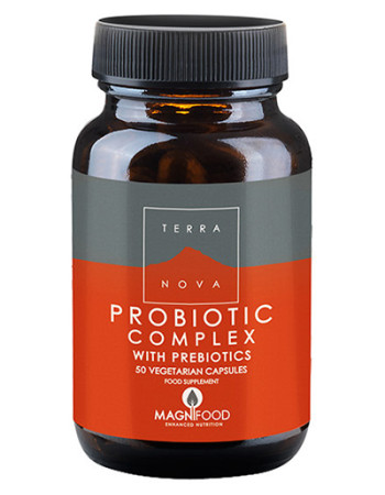 Terra nova Probiotic Complex with Prebiotics, 50 kaps.