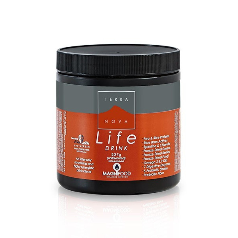 Terra Nova Life drink probiootti-entsyymi-superfoodjuomajauhe 227g ALE
