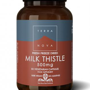 Terra Nova Maarianohdake (Milk Thistle) 50 vegekapsl