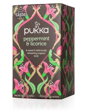 Pukka Peppermint & Licorice tee 