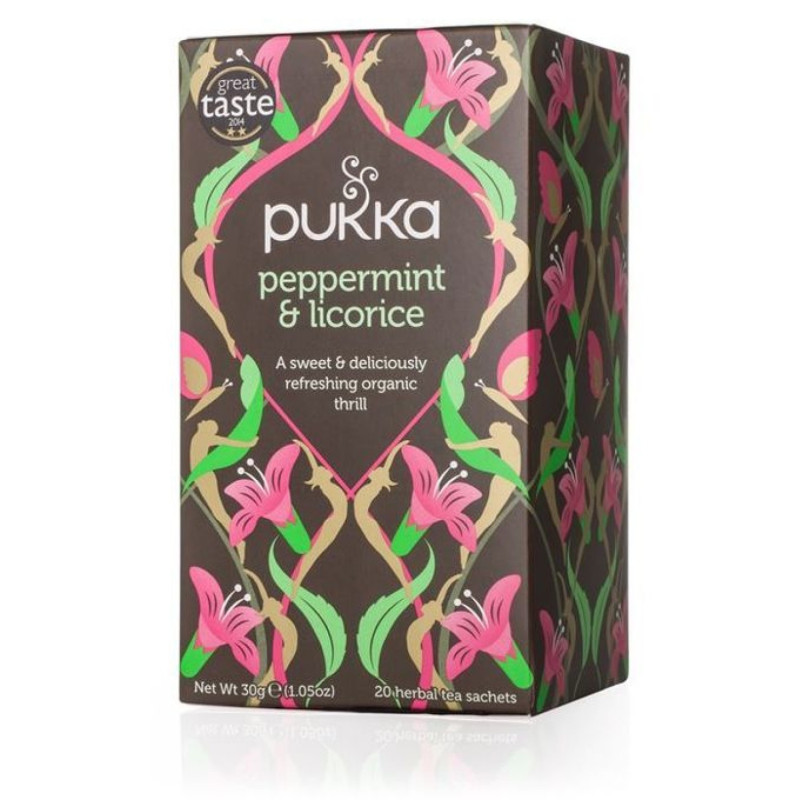 Pukka Peppermint & Licorice tee 