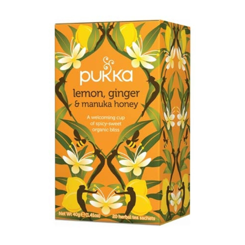 PUKKA Lemon, Ginger & Manuka 20pss 