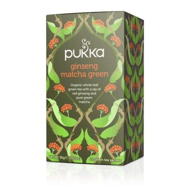 Pukka ginseng matcha green tee 