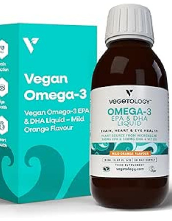 Vegetology Omega-3 EPA&DHA öljy vegaaninen 150ml