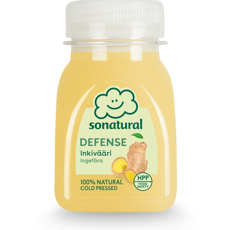 Sonatural Defense Inkivääri Omena shot 125ml