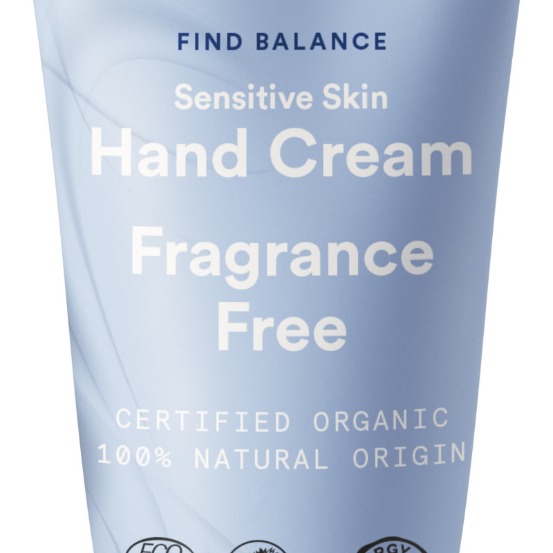 Urtekram Sensitiv skin käsivoide 75ml Hajusteeton