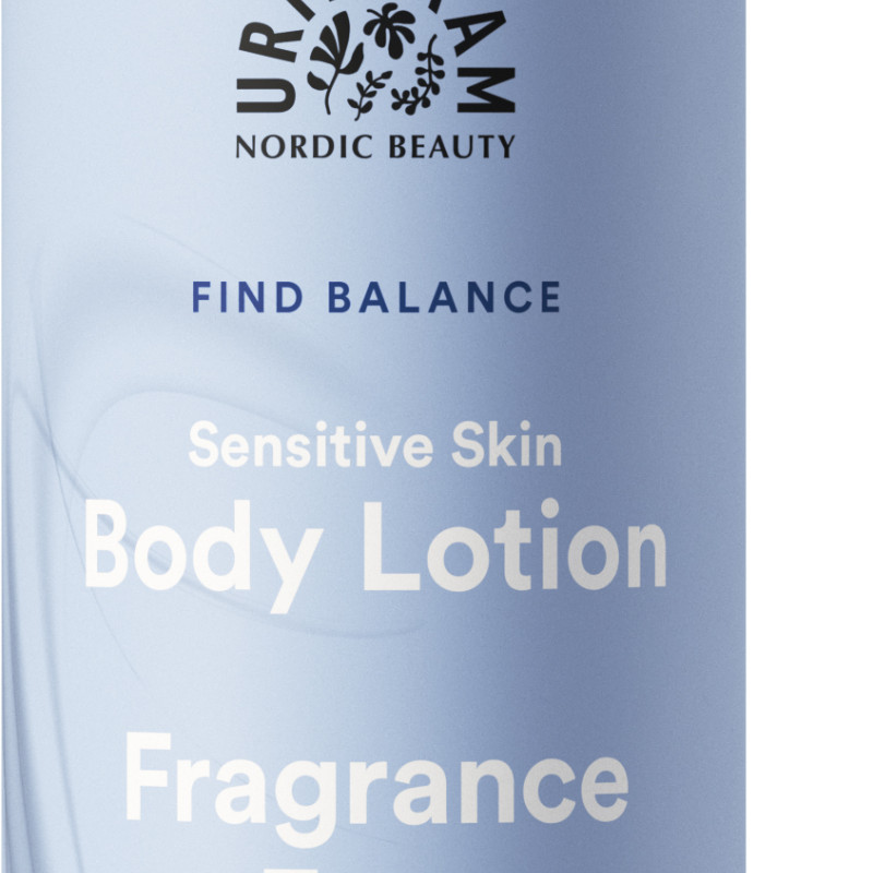 Urtekram Sensitiv Skin vartalovoide 245ml hajusteeton