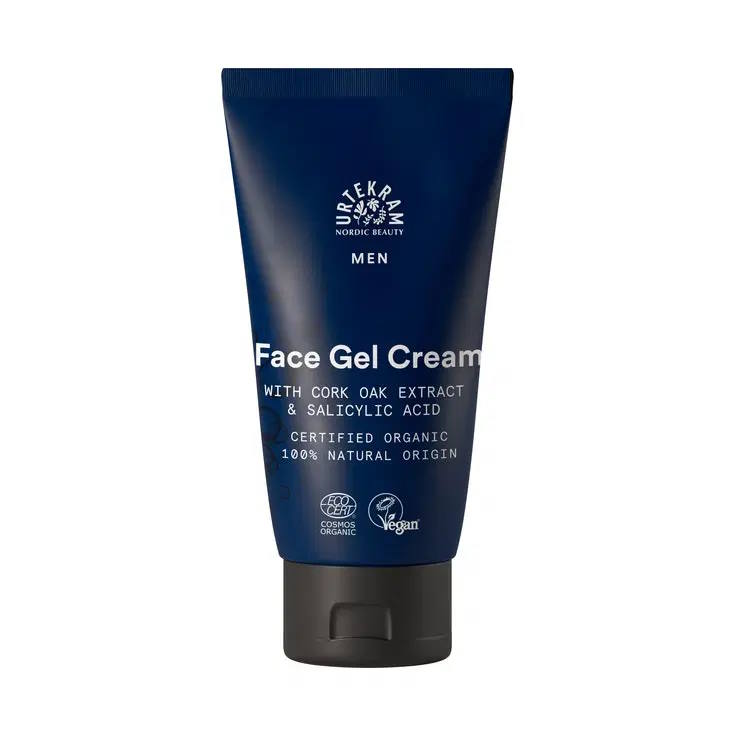 Urtekram Men kosteuttava geelivoide 75ml kasvoille